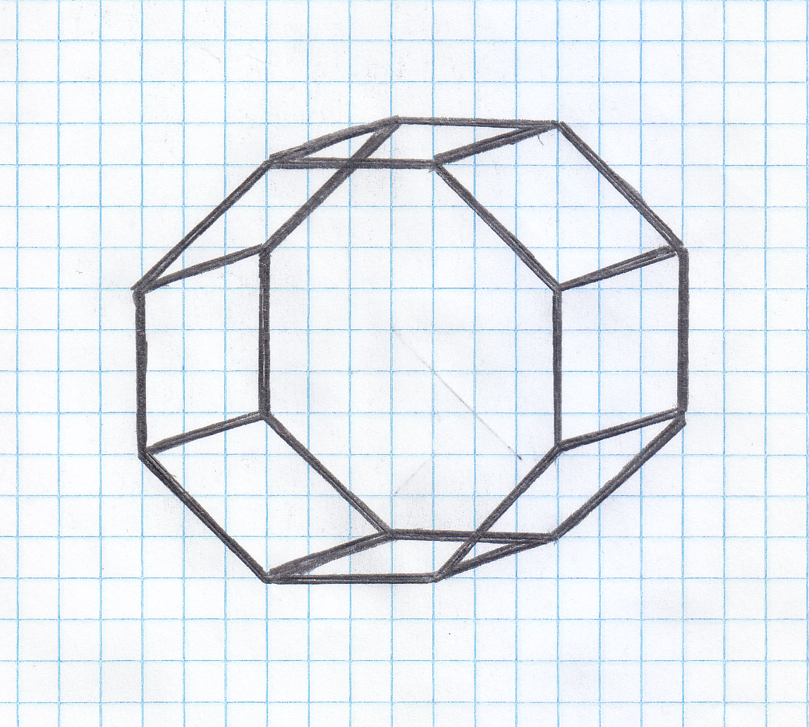 a shallow three dimensional octagon